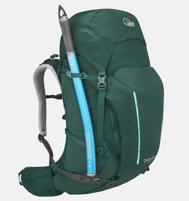 Lowe Alpine Cholatse ND40:45 Womens Hiking Backpack Black S-M