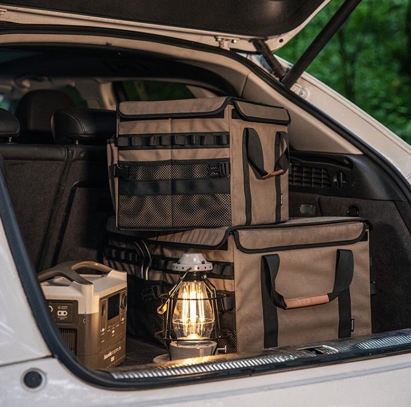 Naturehike Fabric Folding Storage Box 60L Khaki