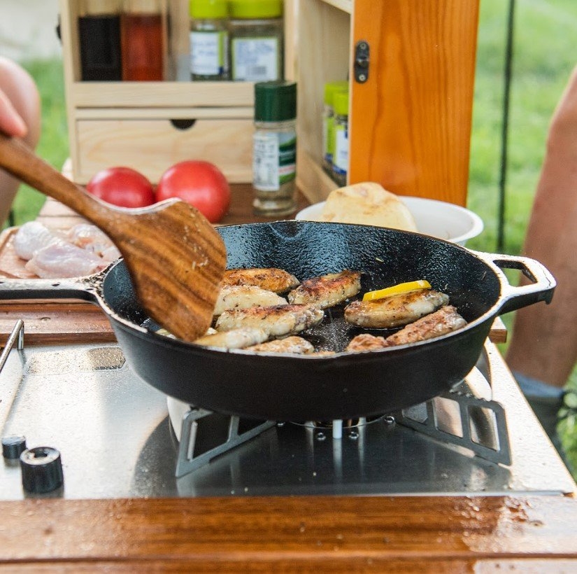 Naturehike Cast Iron Frying Pan 25.4cm Black