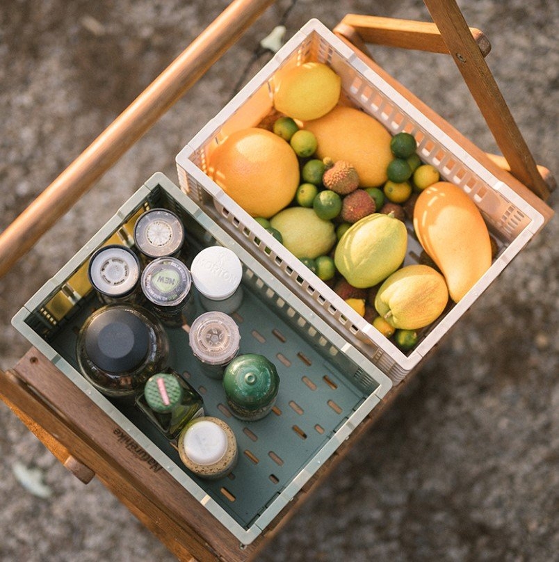 Naturehike Folding Storage Box Green 17L