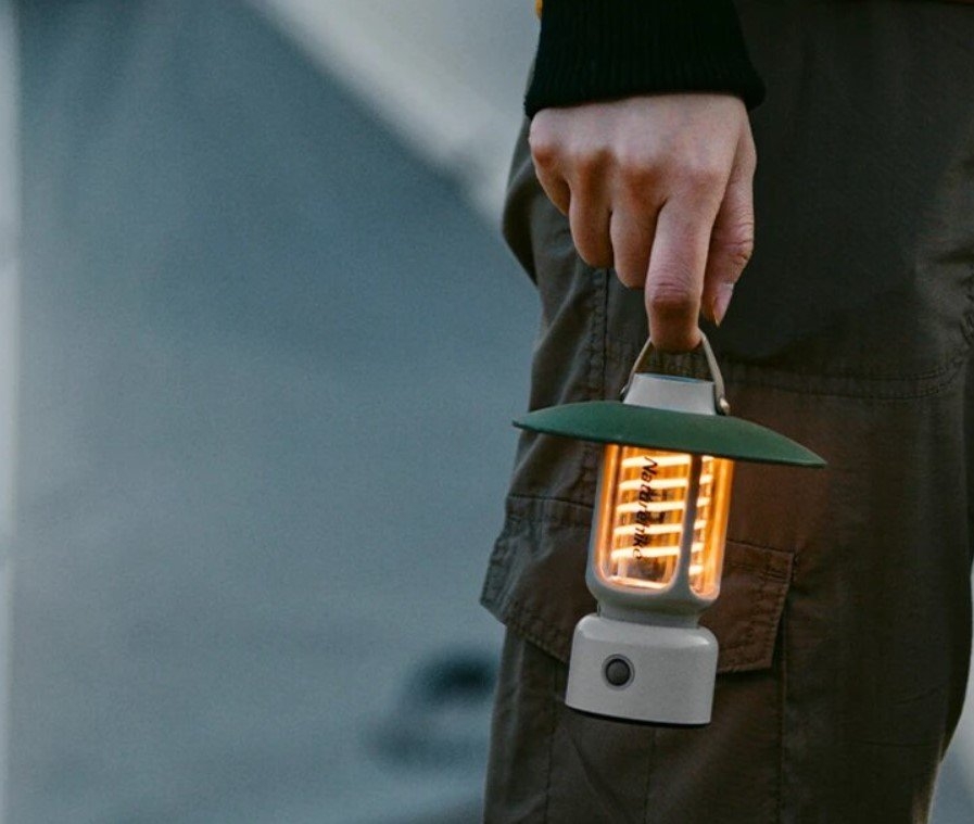 Naturehike LED Camping Lantern 20-120lm Army Green