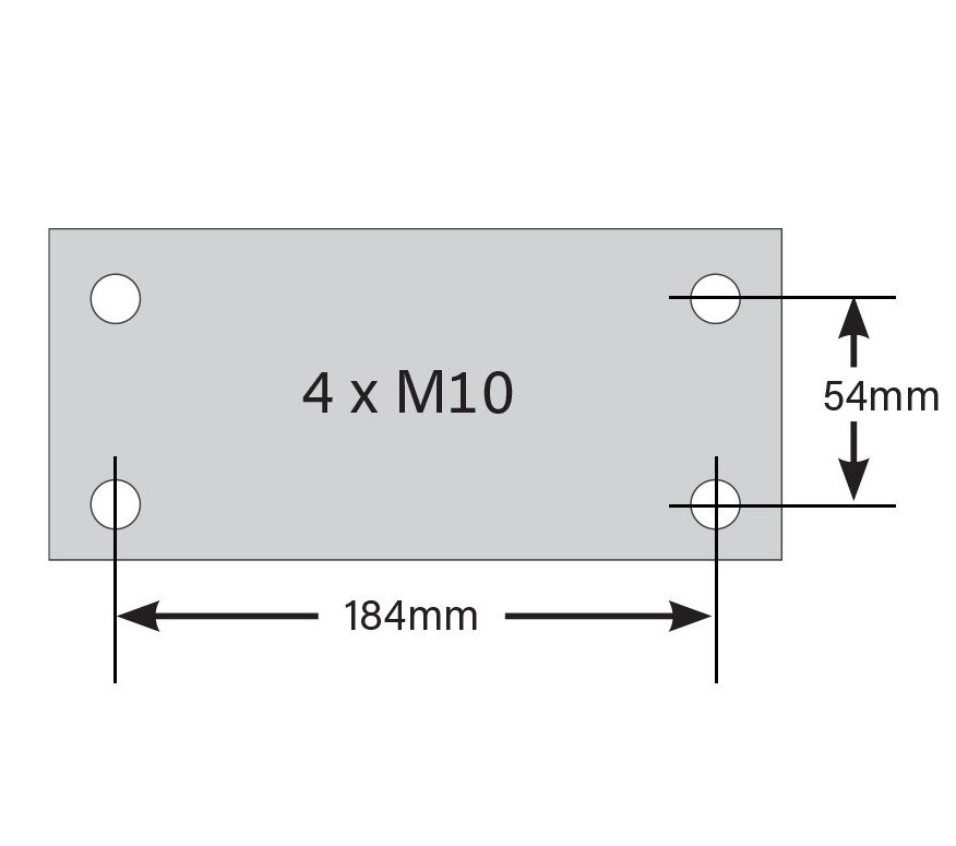 Trailparts Braked Hydraulic 1 7/8'' Override Coupling - 2500kg 3/4in Folding Handle Autoback