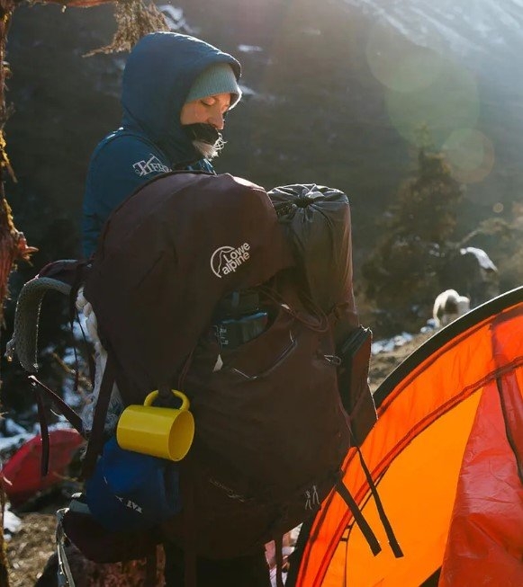 Lowe Alpine Cerro Torre Womens Trekking Backpack ND60:80L Fig Small/Medium