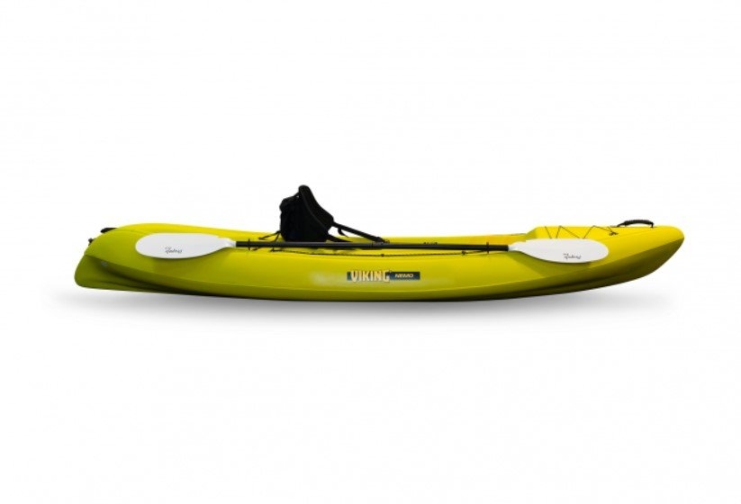 Viking Nemo Recreational Kayak with Paddle 3.2m Mango Green/Yellow - Manufacturer Seconds