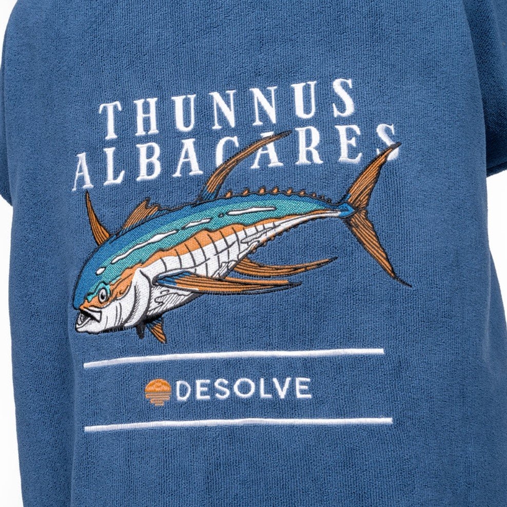 Desolve Albacares Beach Towel Poncho