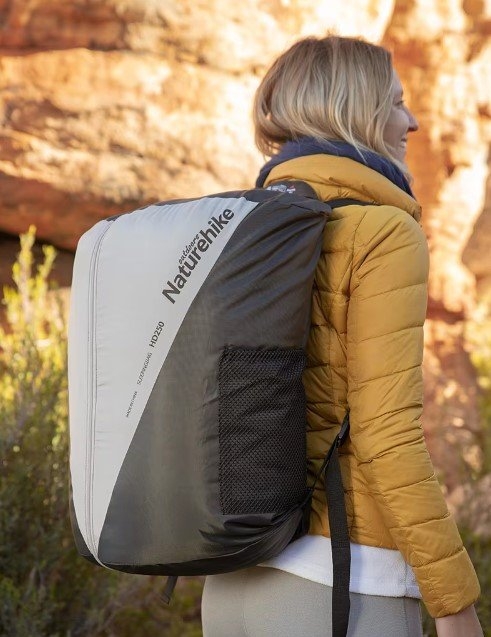 Naturehike 15C Double Sleeping Bag with Pillows Grey