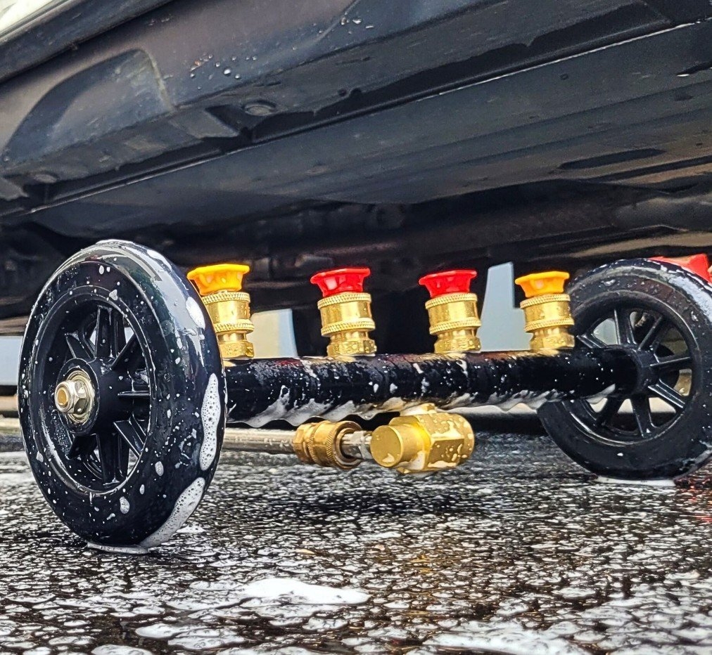 Salt-Shark Vehicle Underbody Foam Sprayer with Standard Hose Fitting