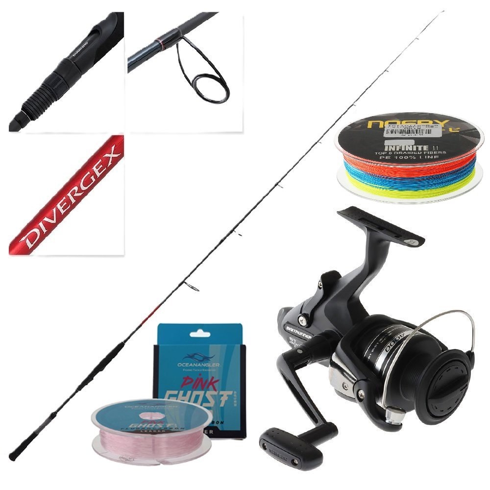 Shimano Baitrunner ST 4000 FB Softbaiting Package 7ft 5-10kg 2pc