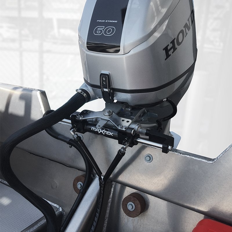 maXtek Marine Hydraulic Outboard Steering Kit 150HP