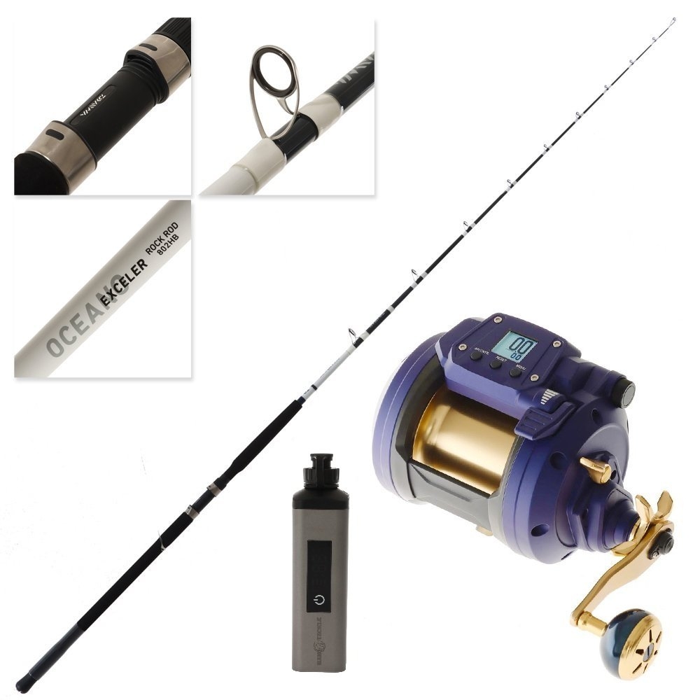 Condor A22S Daiwa Seapower Electric Reel Drone Fishing Package 8ft 10-15kg 2pc