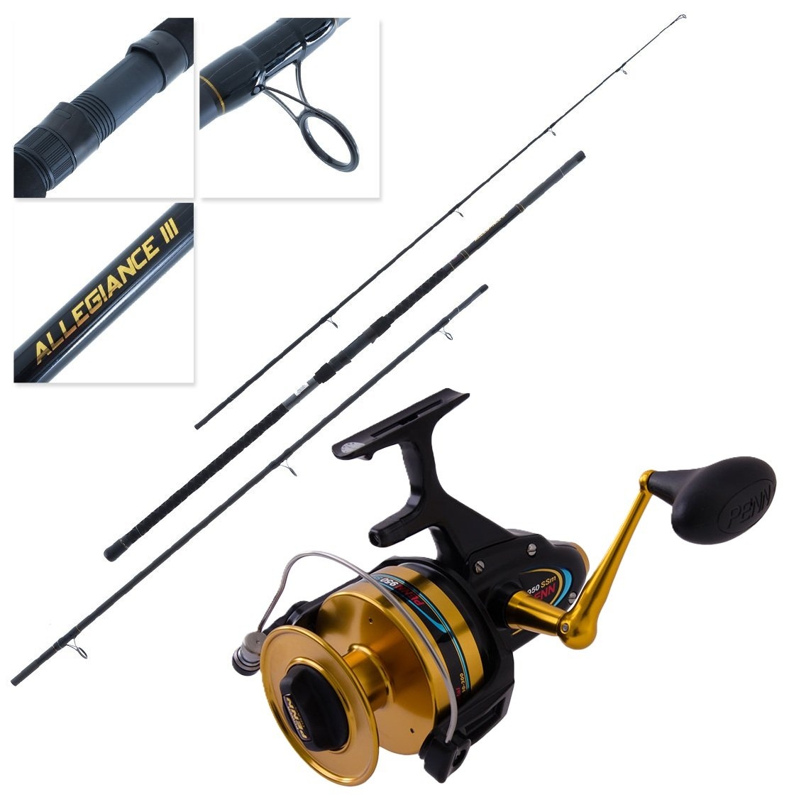 PENN Spinfisher 950 SSM Allegiance III Surfcasting Package 14ft 6in 10-15kg 3pc
