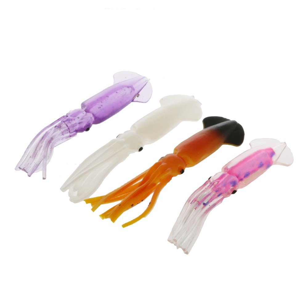 Holiday Soft Squid Lure - Assorted Colours