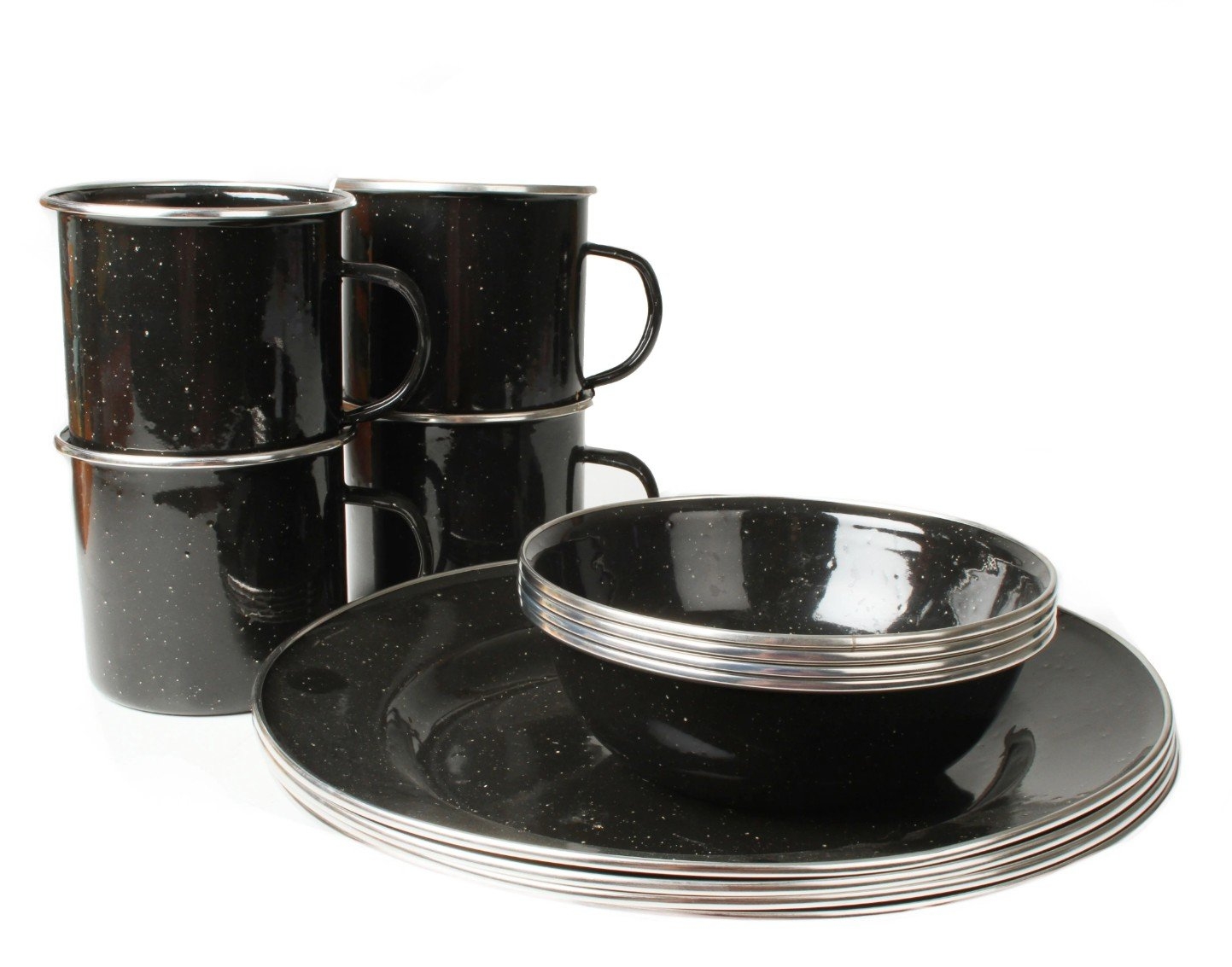 Wildtrak Premium Enamel 12-Piece Dinner Set