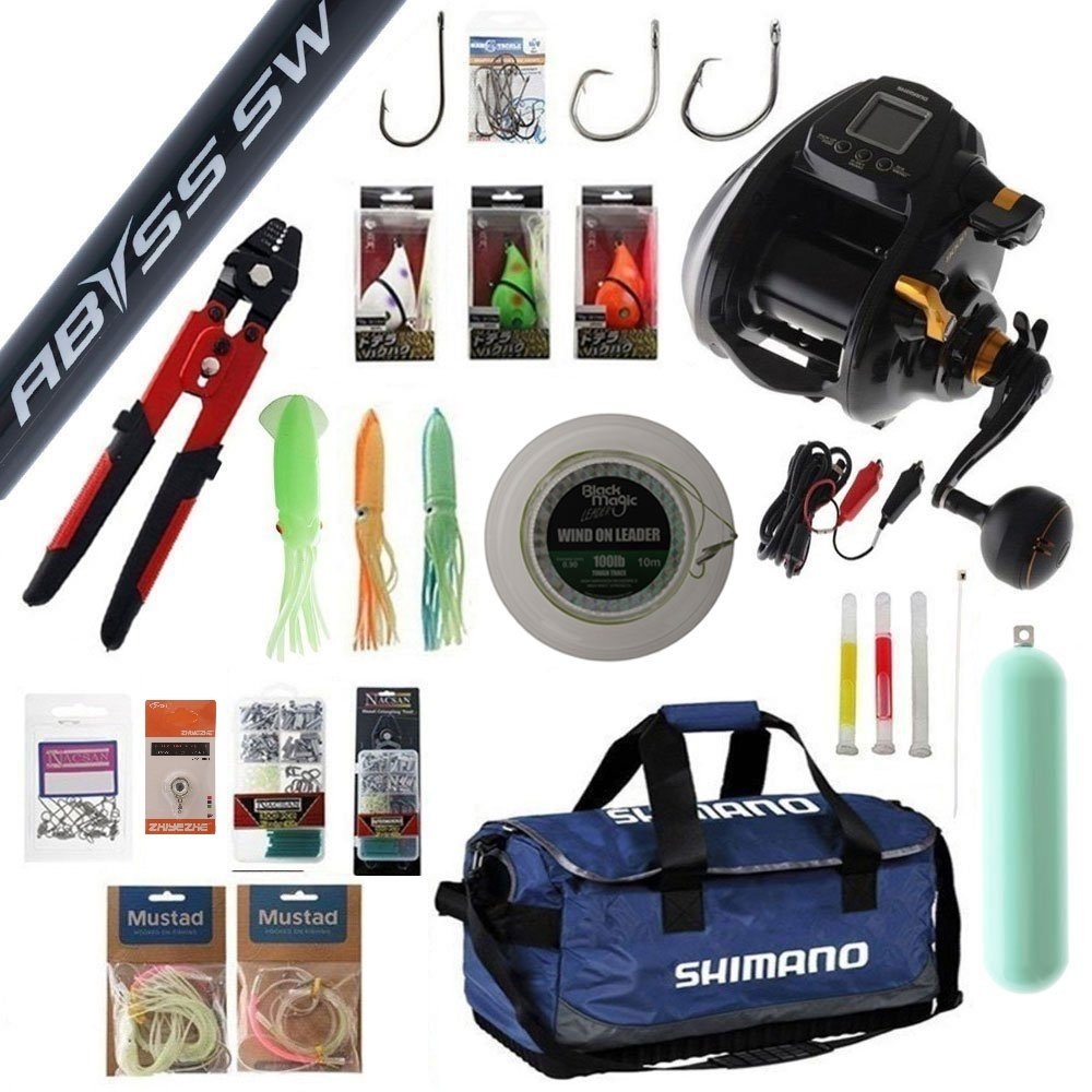 Shimano Beastmaster 9000B Ultimate Electric Deep Water Package 6ft 80-130lb 2pc