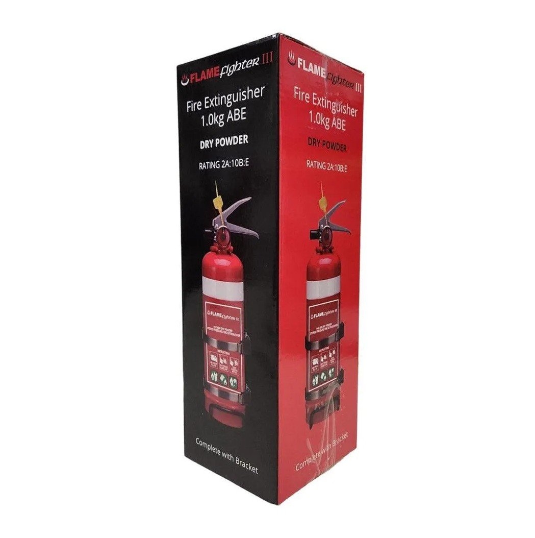 Flamefighter III ABE Dry Powder Fire Extinguisher 1kg 2A:10B:E
