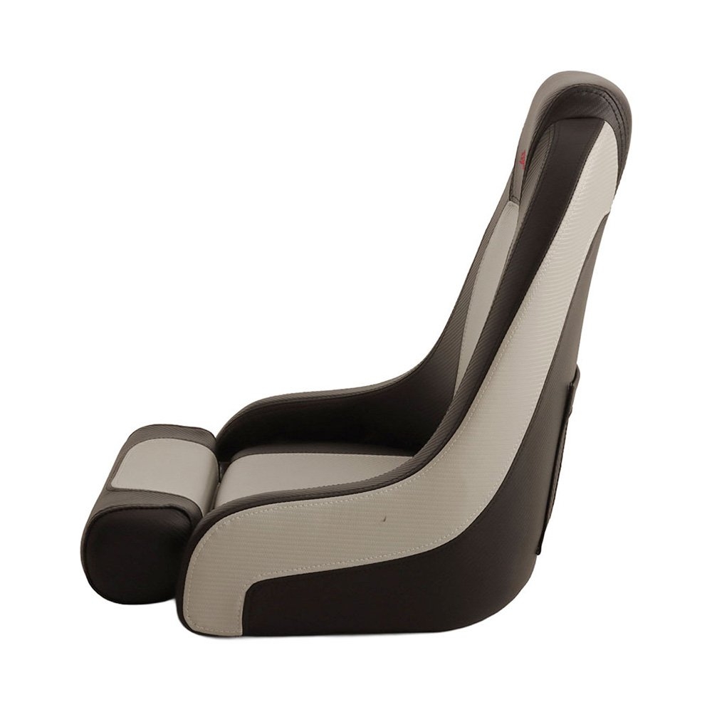 BLA Anglapro Recon Elite Boat Seat with Flip-Up Bolster and Boat Seat Pedestal
