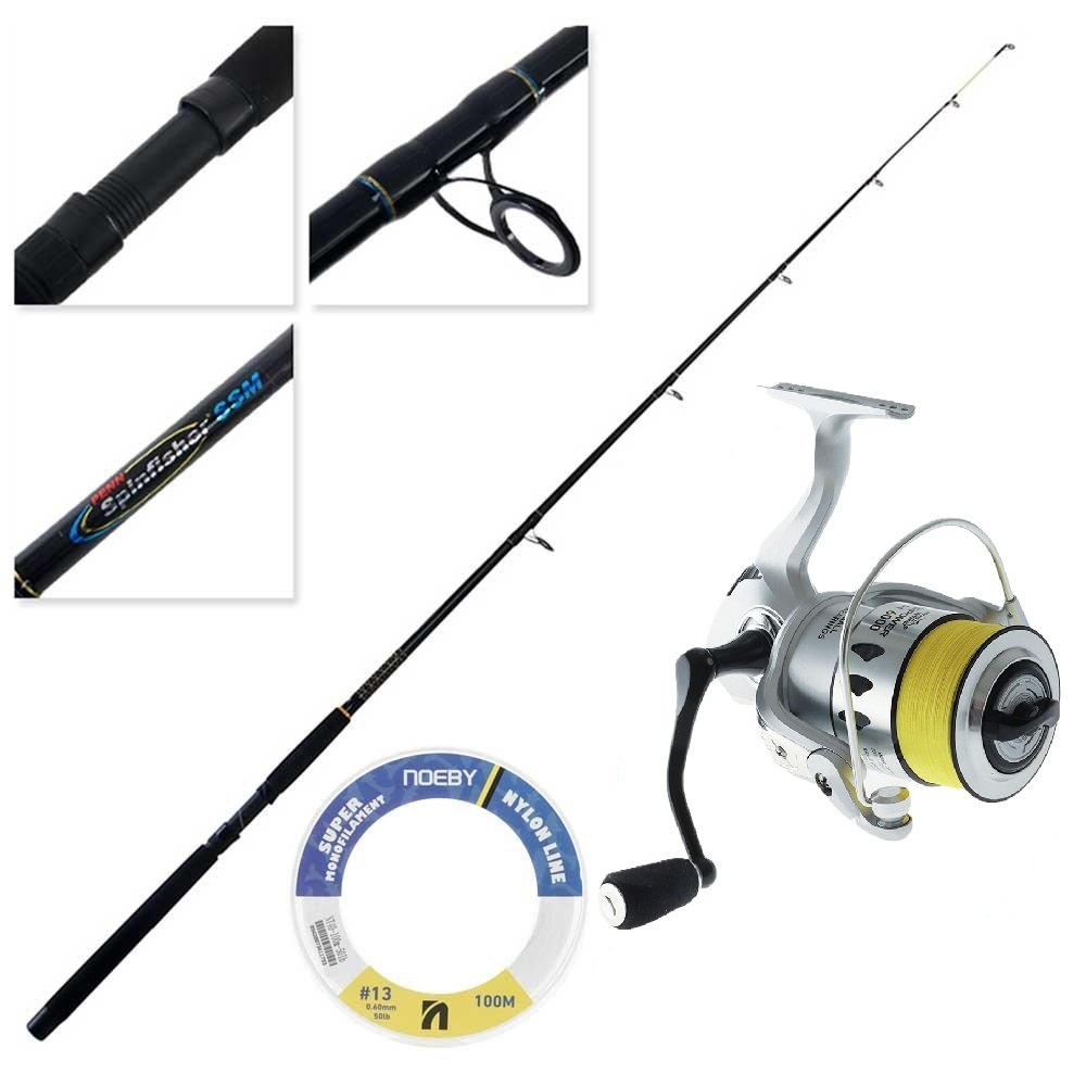 Jarvis Walker Pro Power 6000 Penn Spinfisher Boat Fishing Package 7ft 5-8kg 1pc