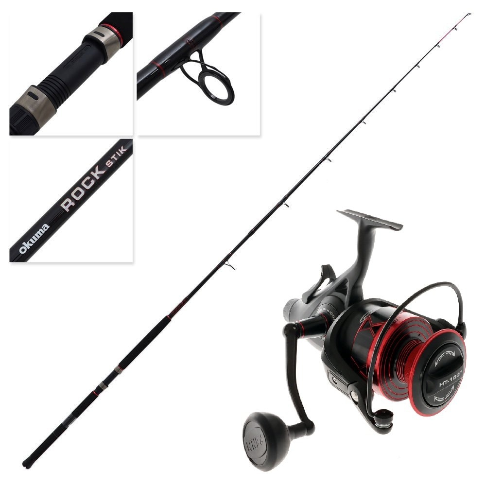 PENN Fierce IV 8000LL Rock Fishing Package 8ft 8kg 2pc