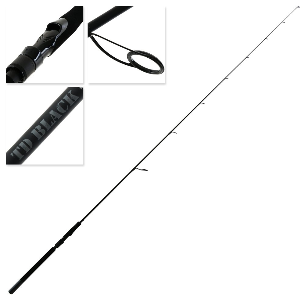 Daiwa TD Sol HD 3000D-XH Black Macka Soft Bait Combo with Braid and Softbait 7ft 4-6kg 1pc