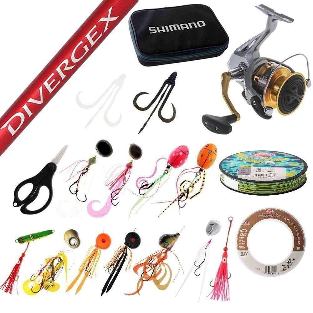 Shimano Sedona Divergex Inchiku / Slider Value Package 7ft 5-10kg 2pc