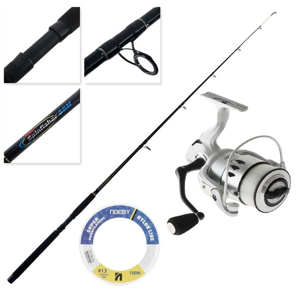 Jarvis Walker Pro Hunter 6000 Penn Spinfisher Boat Fishing Package 7ft 5-8kg 1pc