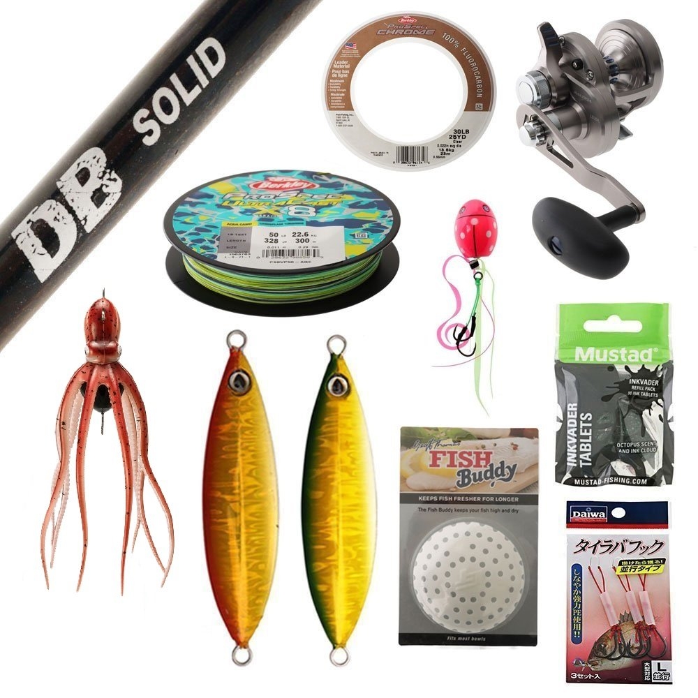 Daiwa Saltiga 20H Demon Blood Premium Slow Jig Package 6ft PE 4 1pc