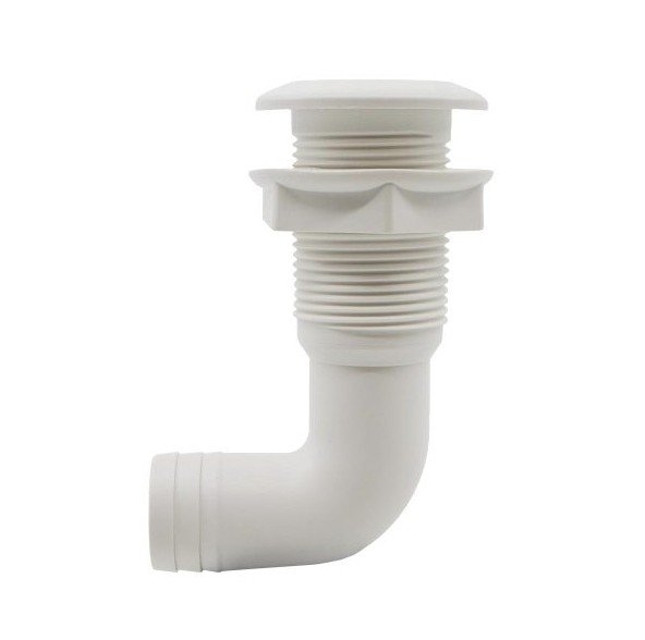 BLA 90-Degree Hose Tail 1in 