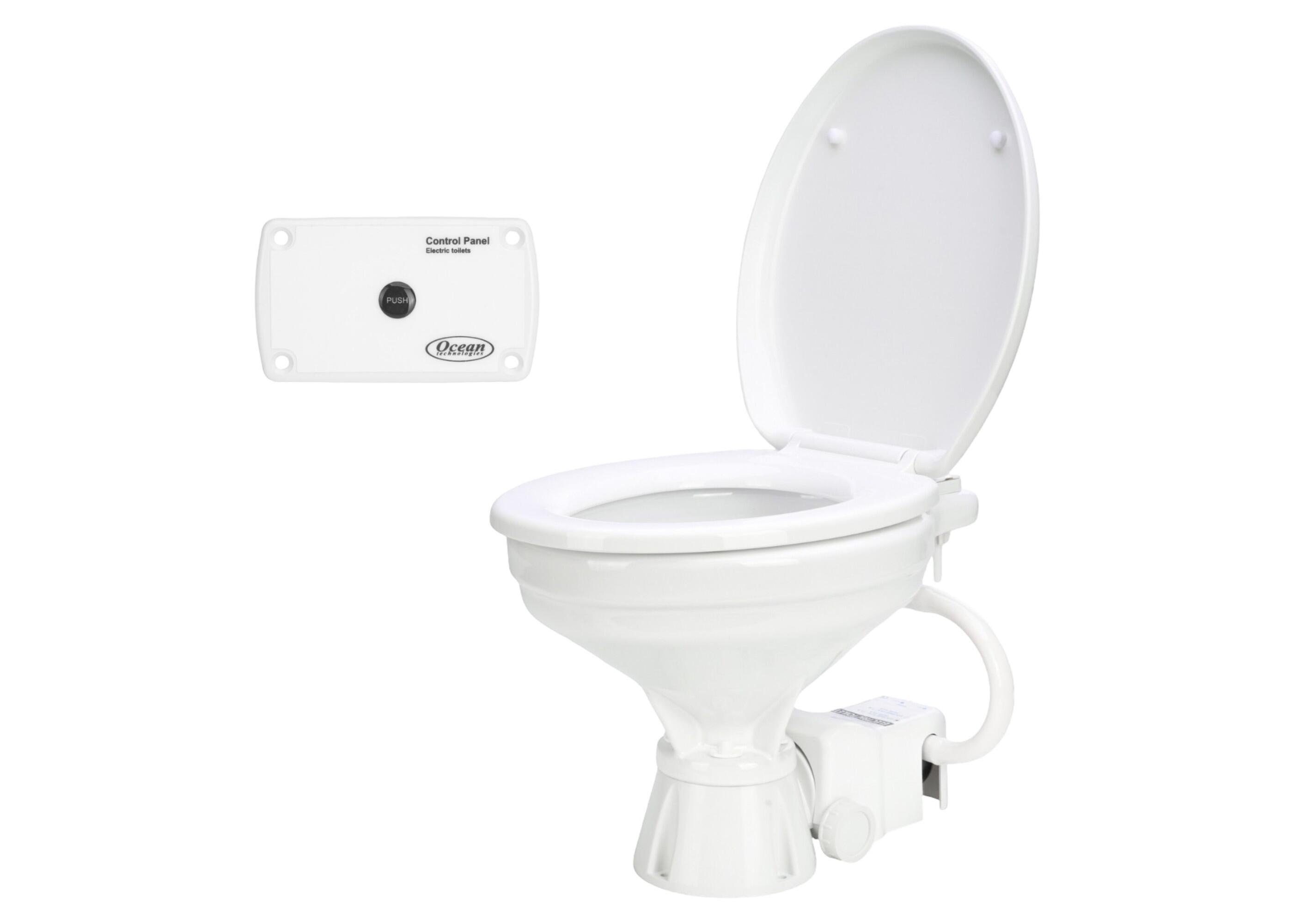 Matro Marine Evo Comfort Bowl Electric Marine Toilet with Soft-Close Seat 12V