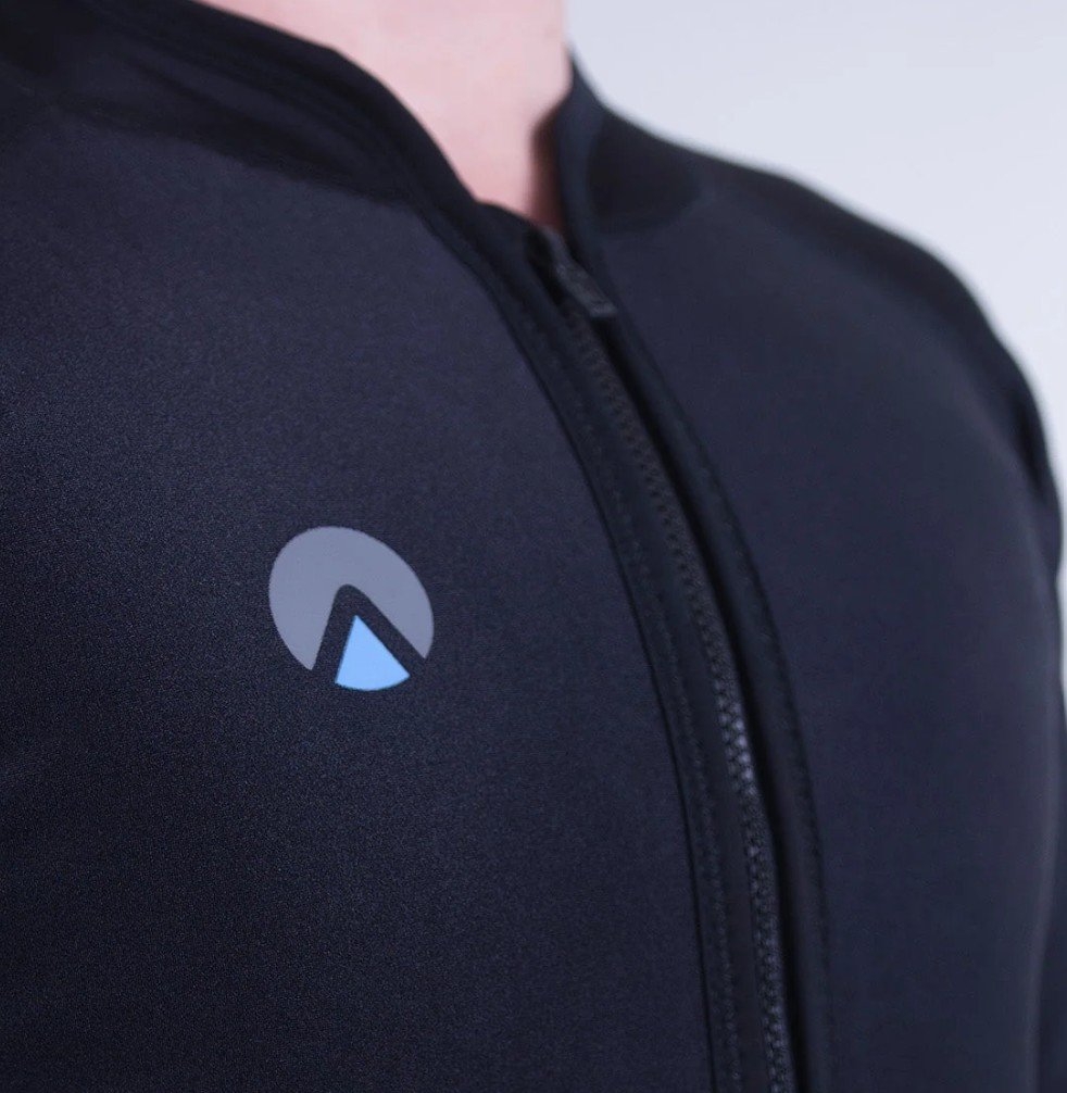 Sharkskin Chillproof Mens Long Sleeve Full Zip Thermal Top