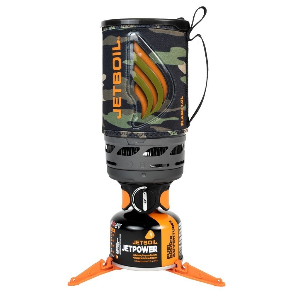 Jetboil Flash 1.0L Camping Cooker System 5300 BTU/h Dark Camo