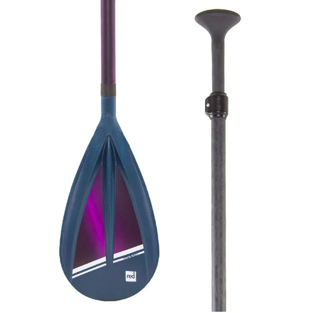 Red Paddle Co Prime Tough Adjustable SUP Paddle 170-220cm 3pc Purple