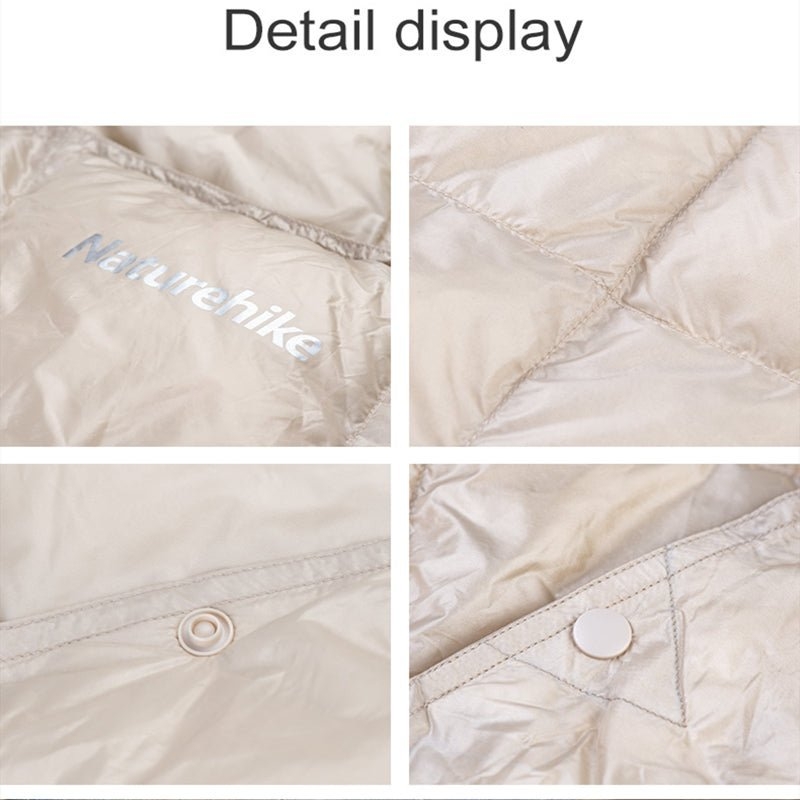 Naturehike Multi-Functional Down Outdoor Blanket Shawl Blue