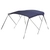 Oceansouth MA-262-3 Stainless Steel 3-Bow Bimini Top 1.9m-2.1m Blue