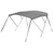 Oceansouth MA-262-3 Stainless Steel 3-Bow Bimini Top 1.9m-2.1m Grey
