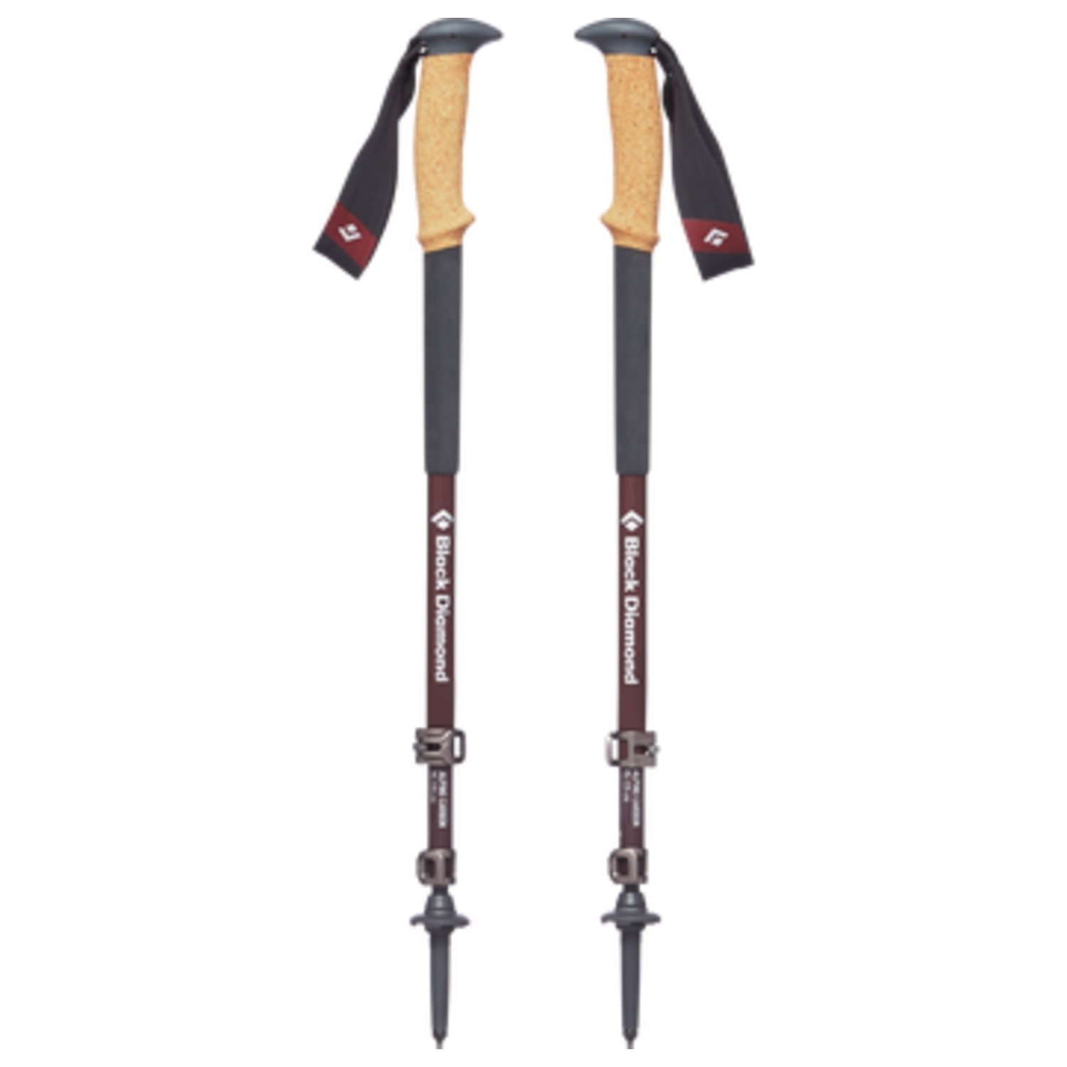 Black Diamond Alpine Carbon Cork Womens Trekking Poles Rhone