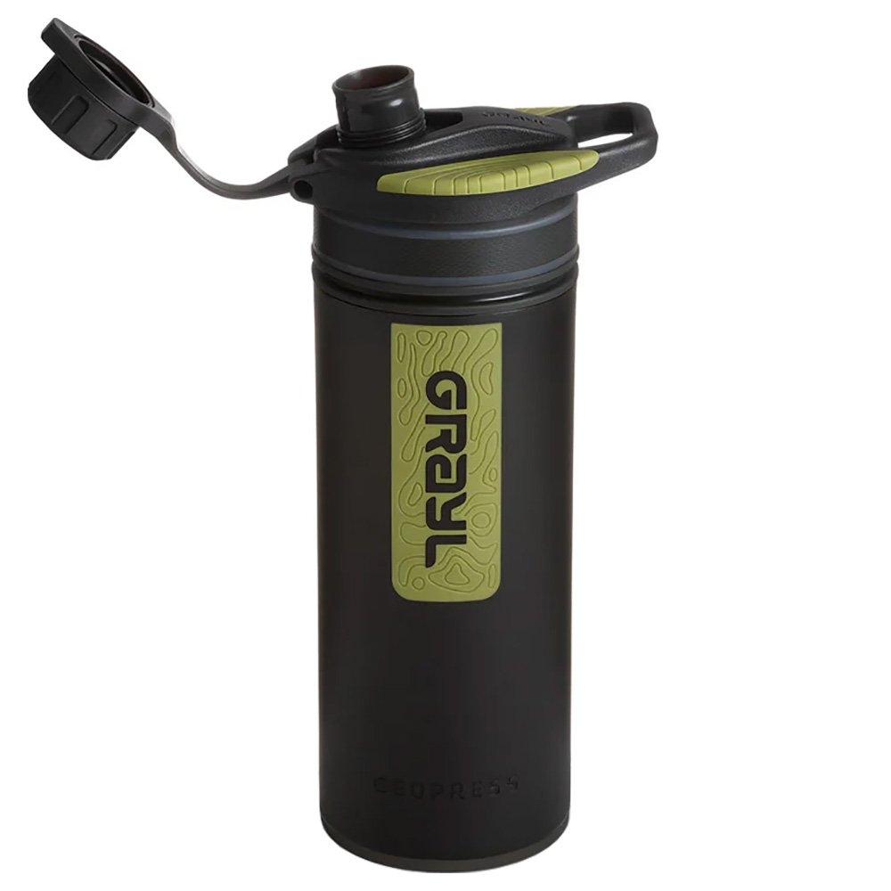 GRAYL GeoPress Purifier Water Bottle Chroma Edition 710ml Black Camo