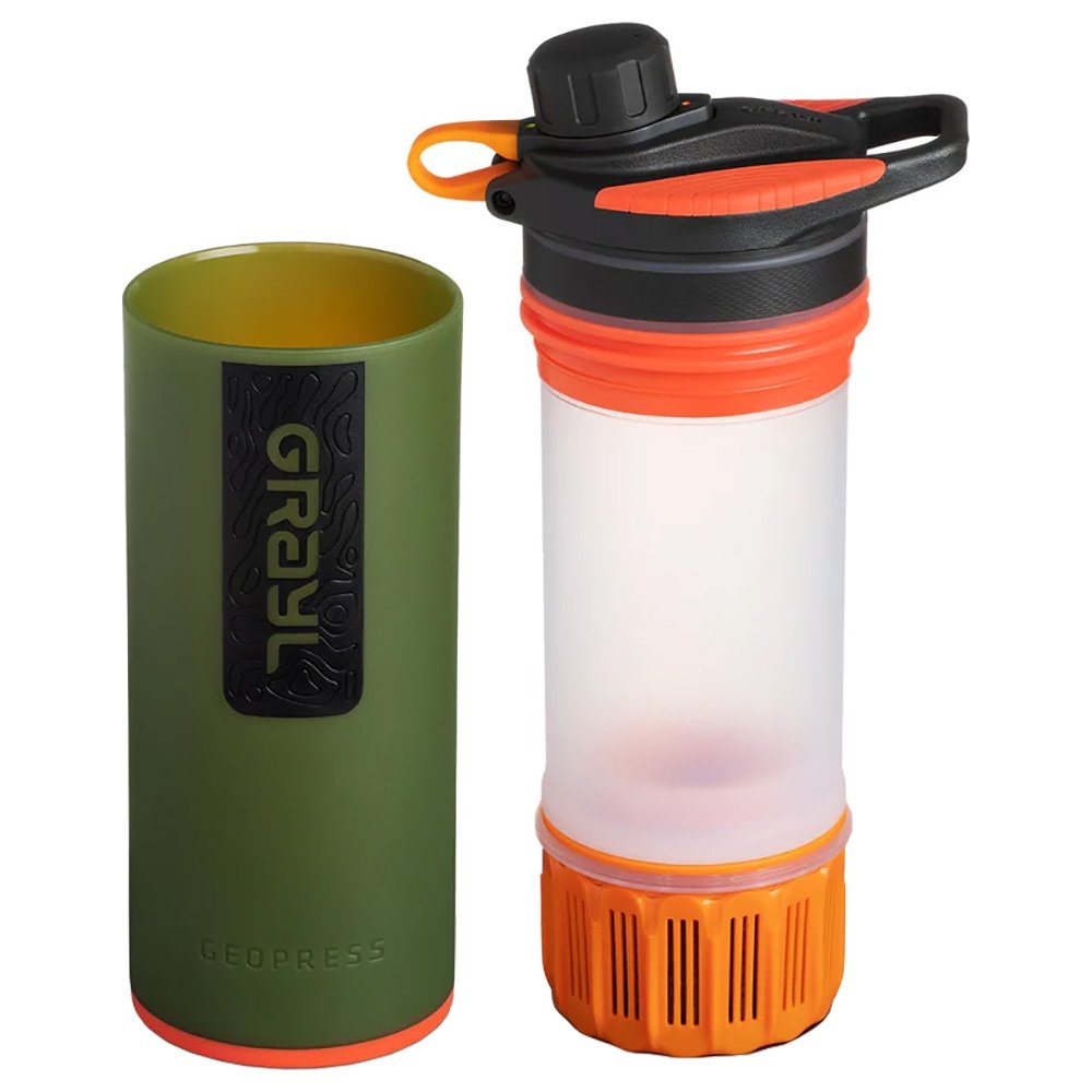 GRAYL GeoPress Purifier Water Bottle Chroma Edition 710ml Oasis Green