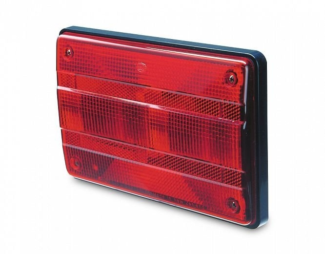 Hella Marine Designline Stop/Rear Position Lamp with Retro Reflector 12v Bulb Recess Mount