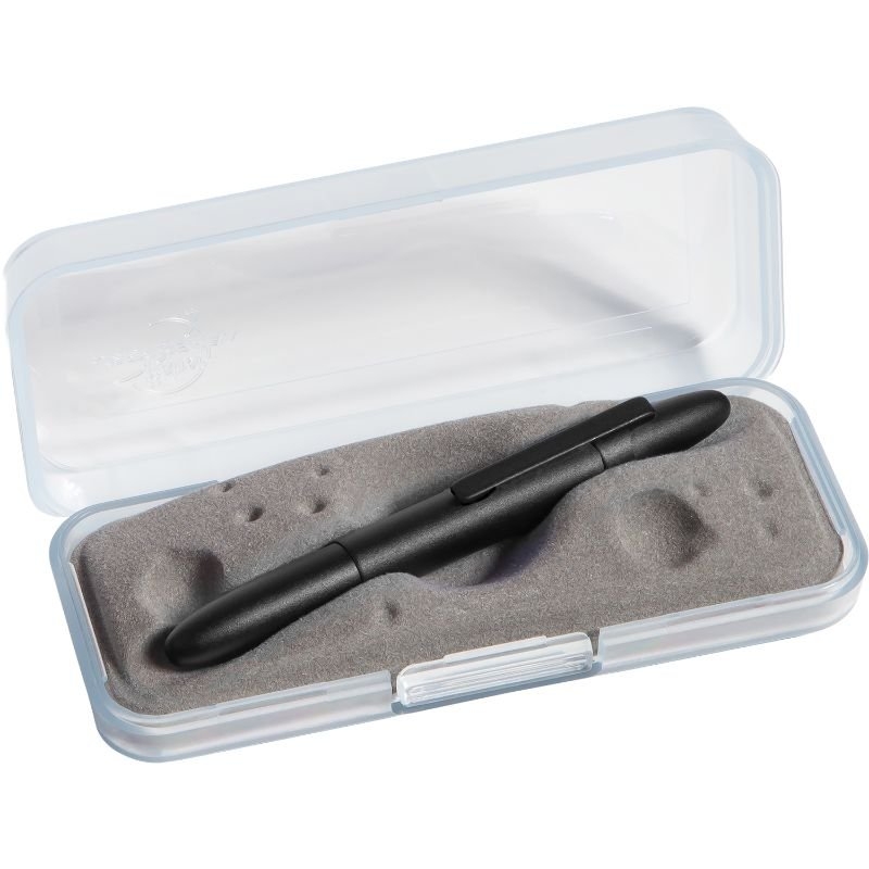 Fisher Bullet Space Pen with Clip Matte Black