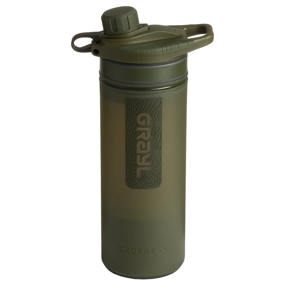 GRAYL GeoPress Purifier Water Bottle Covert Edition 710ml Olive Drab