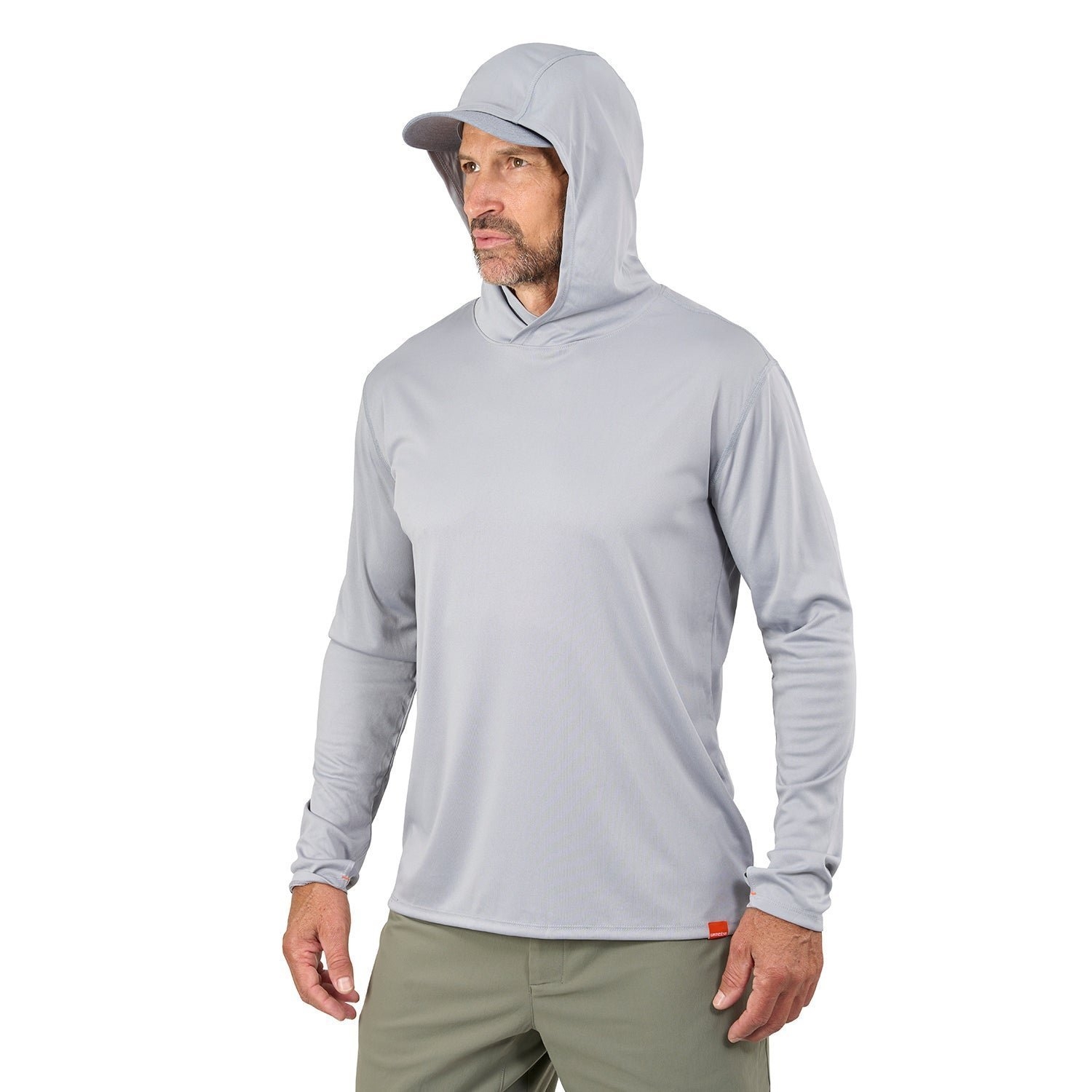 Grundens Tough Sun UPF50+ Mens Masked Hooded Jersey