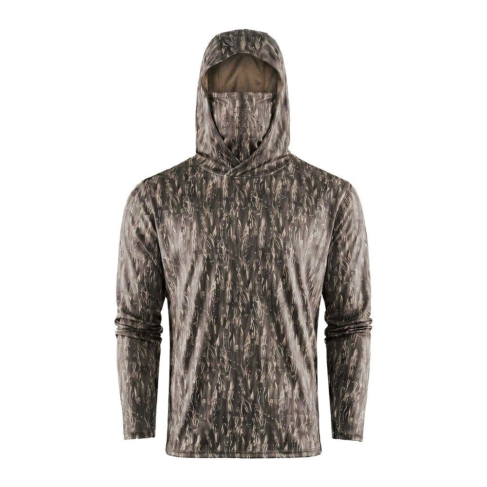 Grundens Tough Sun UPF50+ Mens Masked Hooded Jersey