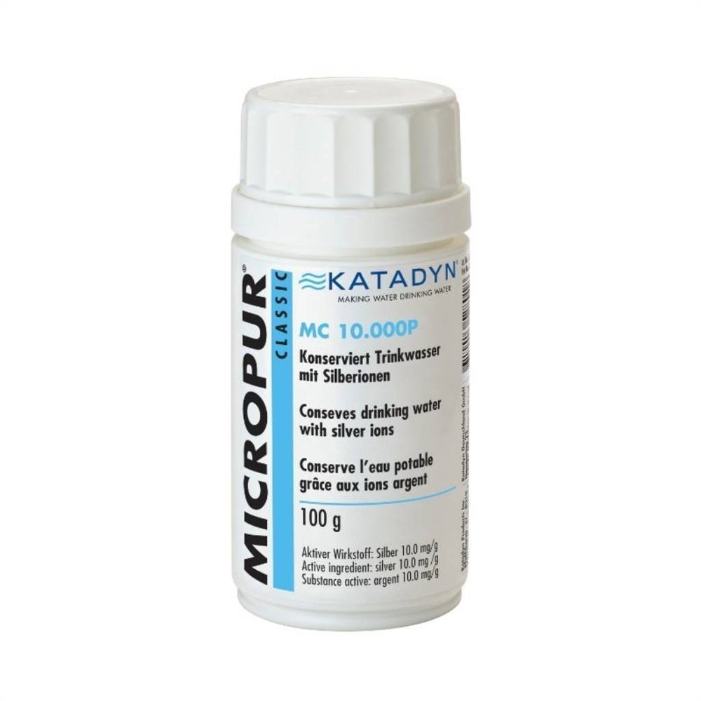 Katadyn Micropur Classic MC 10,000P Water Purifier Powder 100g