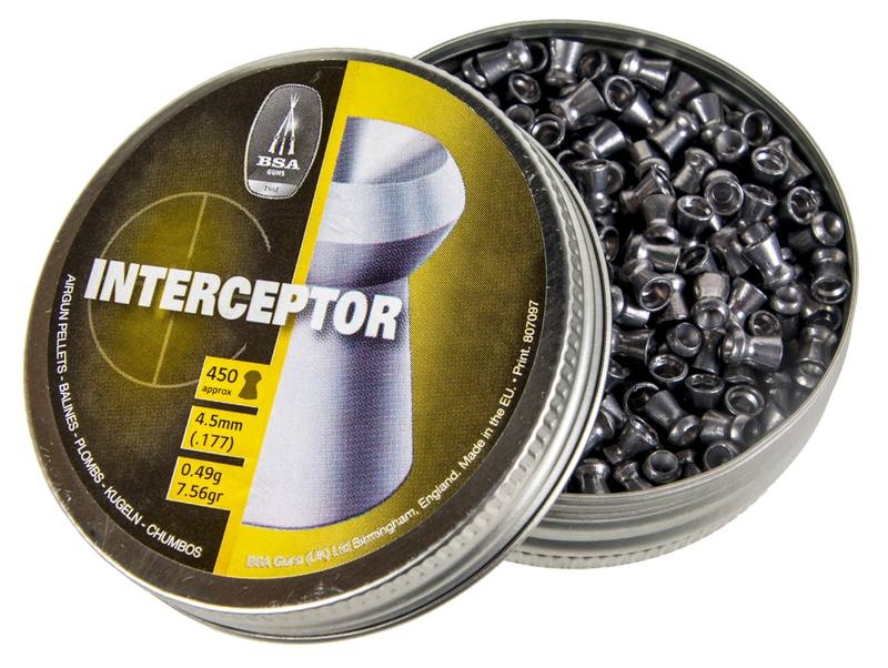 BSA .177 Interceptor Pellets 4500 Rounds