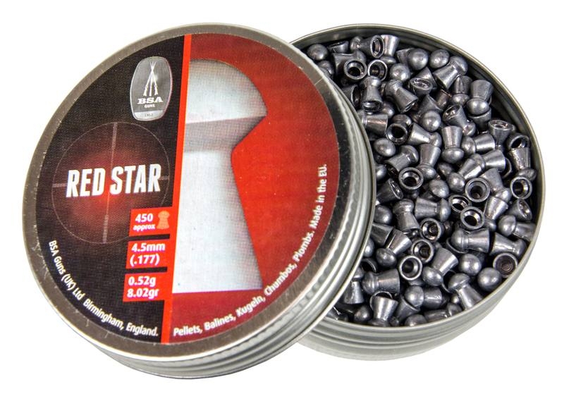 BSA .177 Red Star Pellets 4500 Rounds