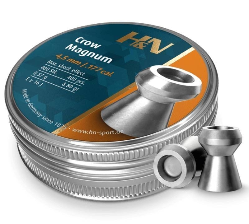 H&N Sport .177 Crow Magnum Pellets 400 Rounds