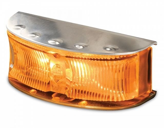 Hella Marine DuraLED Cab Marker/Supplementary Side Direction Indicator Lamp Polished S/S