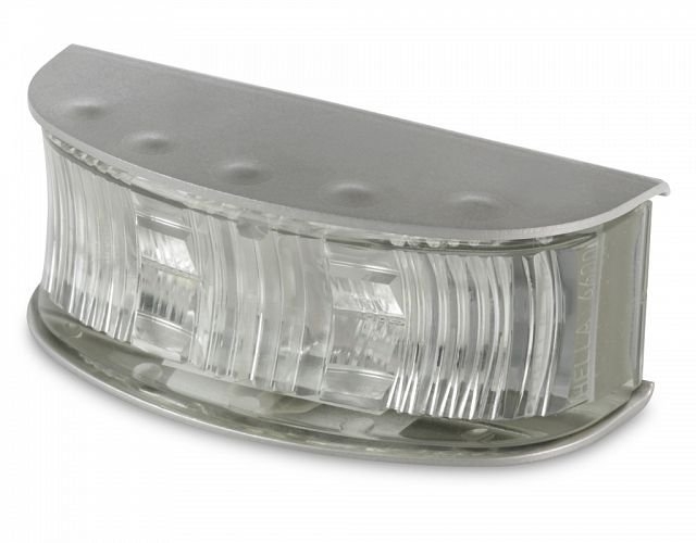 Hella Marine DuraLED Front End Outline Lamp Matte Stainless Steel Housing