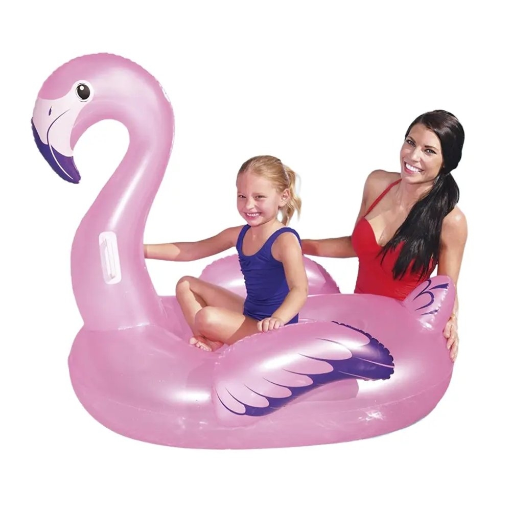 Bestway Flamingo Ride-On Inflatable Pool Float 1.27 x 1.27m