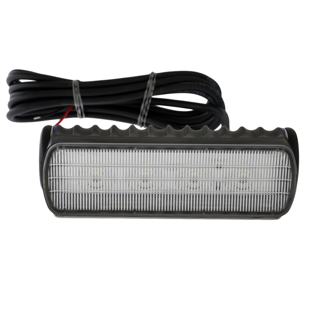 Hella Marine Sea Hawk-R LED Floodlight Bracket Mount Wide Spread Black